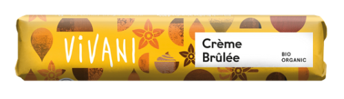 28562BATON Z MLECZNEJ CZEKOLADY Z NADZIENIEM KREM BRULEE BIO 40 g - VIVANI-1