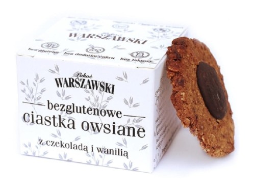 23587CIASTKA OWSIANE Z CZEKOLADĄ I WANILIĄ BEZGLUTENOWE 150 g - BATON WARSZAWSKI-1