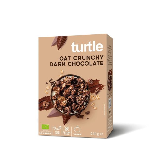 28845MUSLI OWSIANE Z GORZKĄ CZEKOLADĄ BEZGLUTENOWE BIO 250 g - TURTLE-1