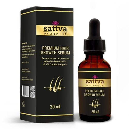 27398SERUM NA POROST WŁOSÓW 30 ml - SATTVA (AYURVEDA)-1