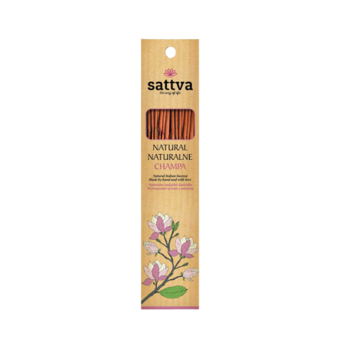 25282KADZIDŁO INDYJSKIE CHAMPA (15 szt.) 30 g - SATTVA (WELLNESS)-1