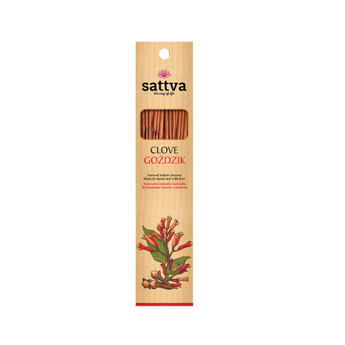 25284KADZIDŁO INDYJSKIE GOŹDZIK (15 szt.) 30 g - SATTVA (WELLNESS)-1
