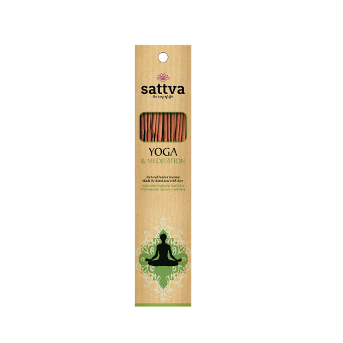 25285KADZIDŁO INDYJSKIE JOGA I MEDYTACJA (15 szt.) 30 g - SATTVA (WELLNESS)-1