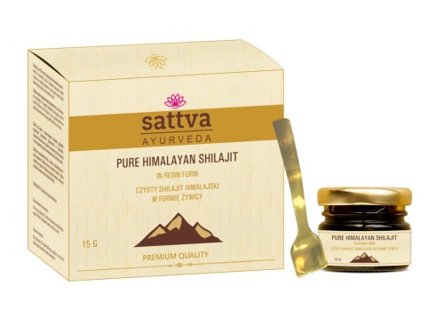 25319SUPLEMENT DIETY SHILAJIT HIMALAJSKI W FORMIE ŻYWICY 15 g - SATTVA (FOODS)-1
