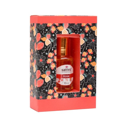 25337PERFUMY W OLEJKU RÓŻA (ROLL-ON) 10 ml - SATTVA (AYURVEDA)-1