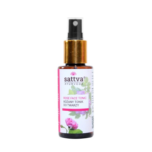25338TONIK DO TWARZY RÓŻANY 100 ml - SATTVA (AYURVEDA)-1