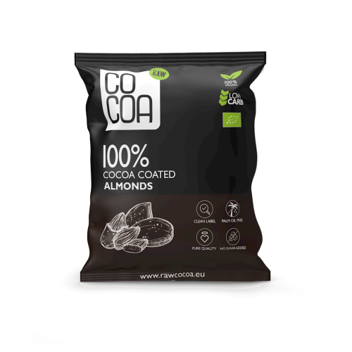 28781MIGDAŁY W KAKAO BEZ DODATKU CUKRU BIO 70 g - COCOA-1
