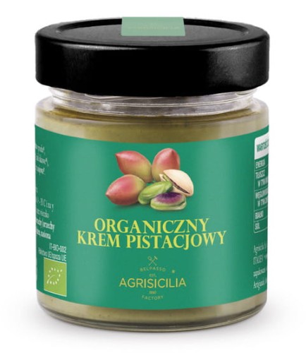 28451KREM PISTACJOWY BIO 200 g - AGRISICILIA-1