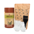 22282HENNA CZEKOLADOWY BRĄZ ECO 150 g - SATTVA (AYURVEDA)-2