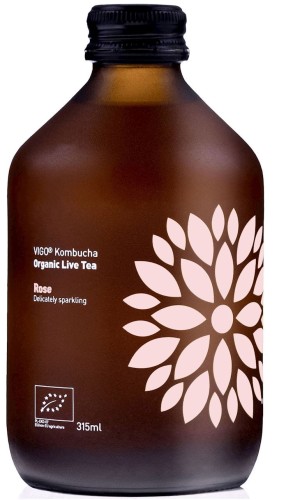 18634KOMBUCHA RÓŻANA BEZGLUTENOWA BIO 330  ml - VIGO-1