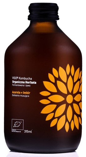 17179KOMBUCHA Z ACEROLĄ I IMBIREM BEZGLUTENOWA BIO 330 ml - VIGO-1