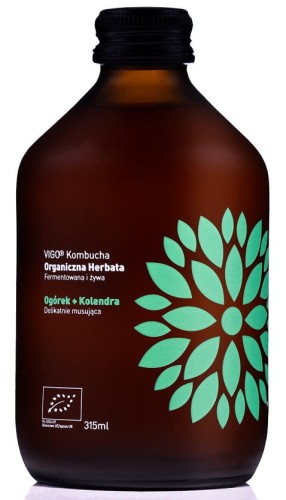 17180KOMBUCHA Z OGÓRKIEM I KOLENDRĄ BEZGLUTENOWA BIO 330 ml - VIGO-1
