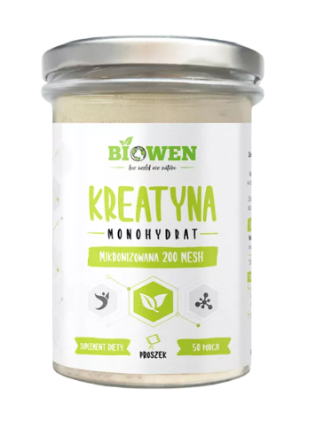 29205KREATYNA MONOHYDRAT PROSZEK BEZGLUTENOWA 250 g - HEMPKING (BIOWEN)-1