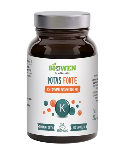 29209POTAS FORTE (1100 mg) BEZGLUTENOWY 100 KAPSUŁEK - HEMPKING (BIOWEN)-1