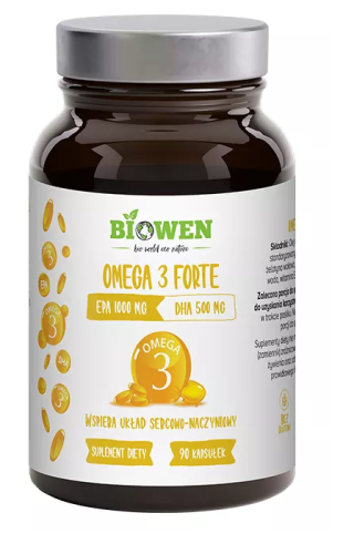26541OMEGA-3 FORTE 90 KAPSUŁEK - HEMPKING (BIOWEN)-1