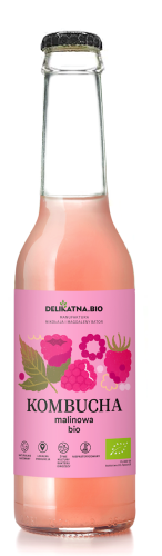 22838KOMBUCHA MALINOWA BIO 270 ml - DELIKATNA (ZAKWASOWNIA)-1