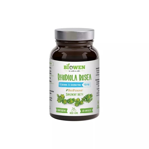 22341RHODIOLA ROSEA EKSTRAKT 60 KAPSUŁEK (420 mg) BEZGLUTENOWA - HEMPKING (BIOWEN)-1