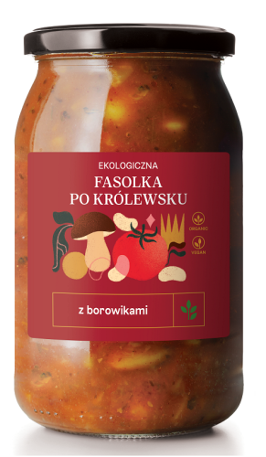 15867FASOLKA PO KRÓLEWSKU BIO 900 ml - DELIKATNA (ZAKWASOWNIA)-1
