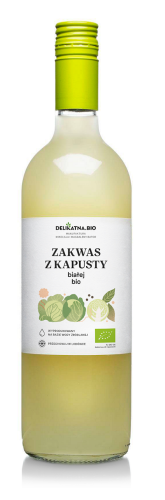 14399ZAKWAS Z KAPUSTY BIAŁEJ BIO 700 ml - DELIKATNA (ZAKWASOWNIA)-1