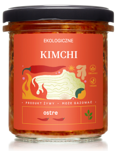 Kimchi ostre bio 300 g - zakwasownia