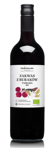 14327ZAKWAS Z BURAKÓW TRADYCYJNY BIO 700 ml - DELIKATNA (ZAKWASOWNIA)-1