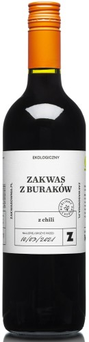 14328ZAKWAS Z BURAKÓW Z CHILI BIO 700 ml - DELIKATNA (ZAKWASOWNIA)-1