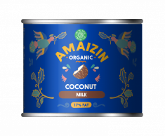 29578COCONUT MILK - NAPÓJ KOKOSOWY BEZ GUMY GUAR (17 % TŁUSZCZU) BIO 200 ml - AMAIZIN-1
