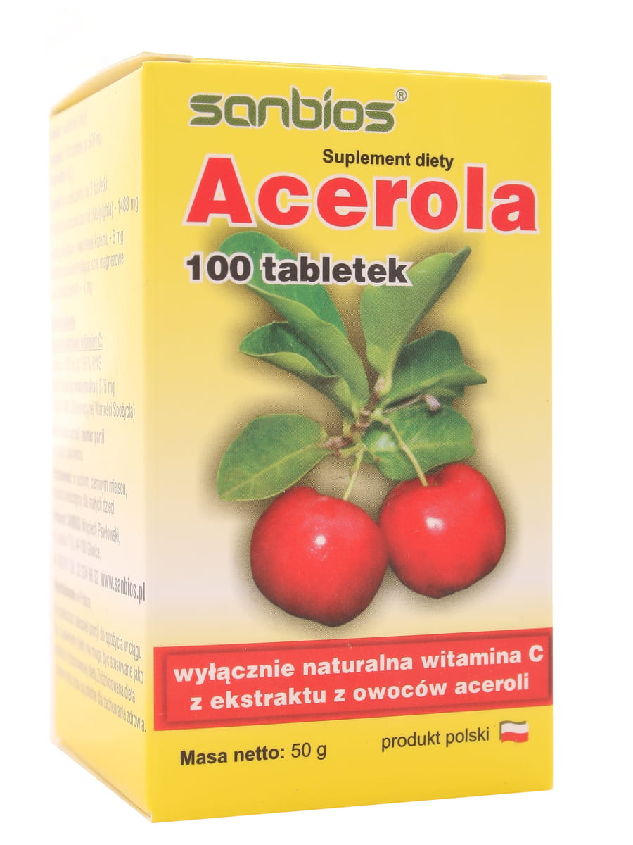 Acerola 500mg - Sanbios - 100tab