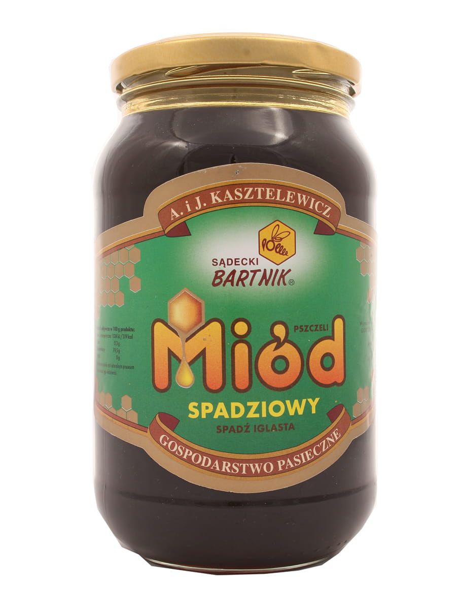 Miód spadziowy - Bartnik - 1200 g