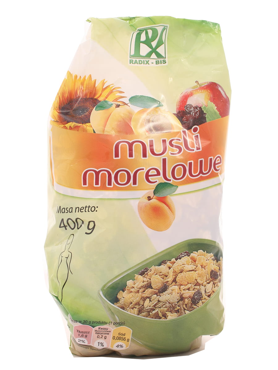 Musli morelowe - Radix - 400g