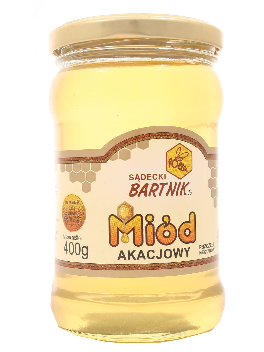 Miód akacjowy - Bartnik - 400g