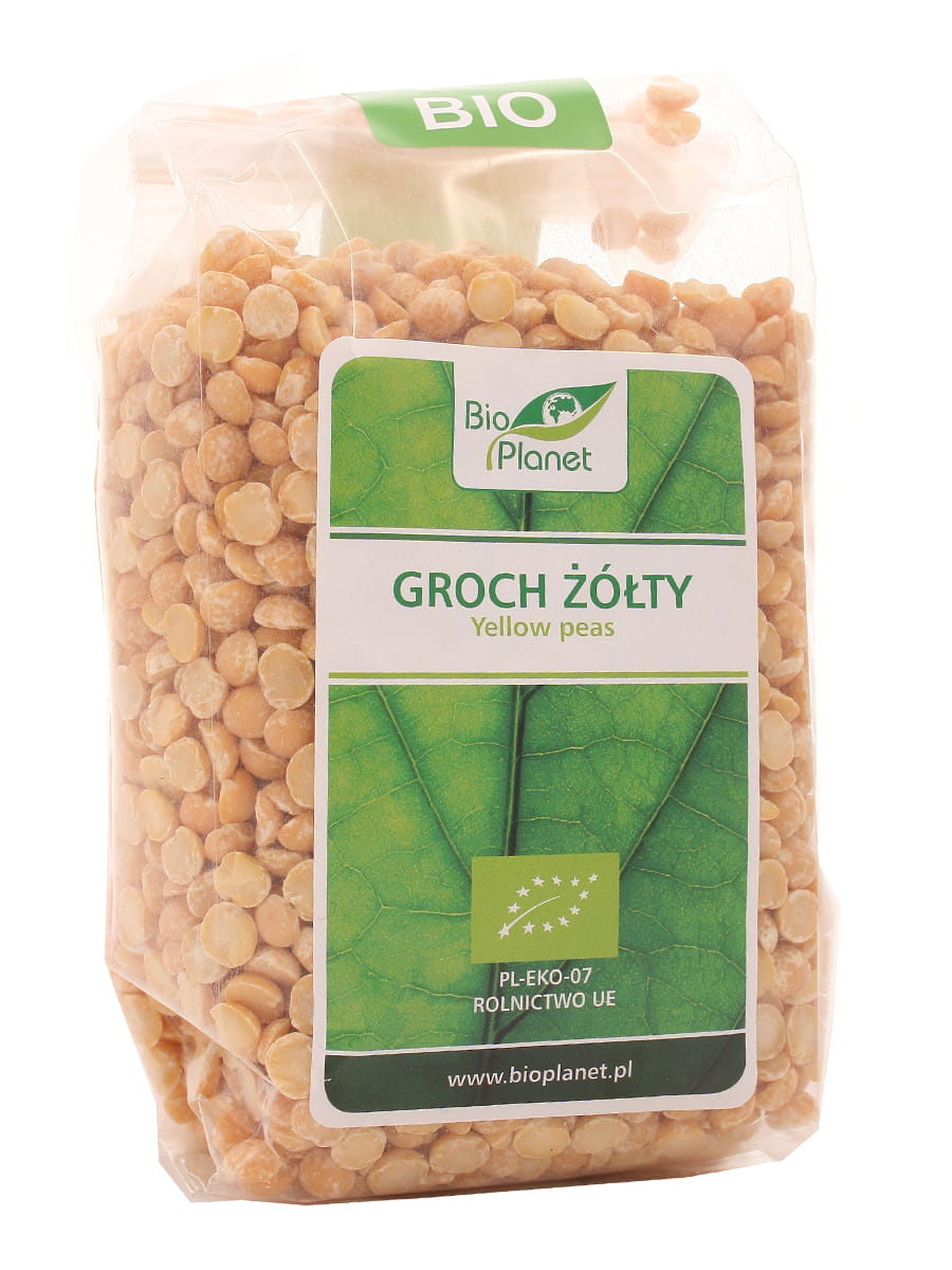 Groch żółty BIO - Bio Planet - 400g