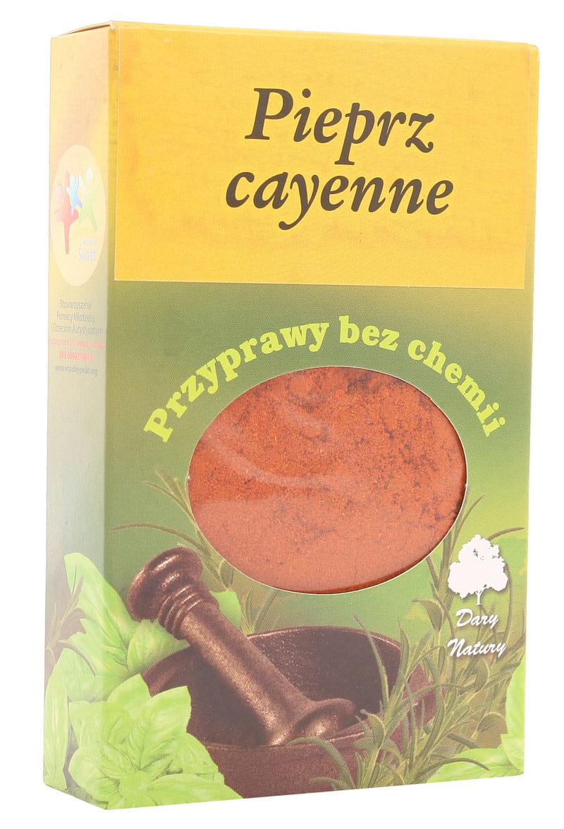 Pieprz cayenne - Dary Natury - 60g
