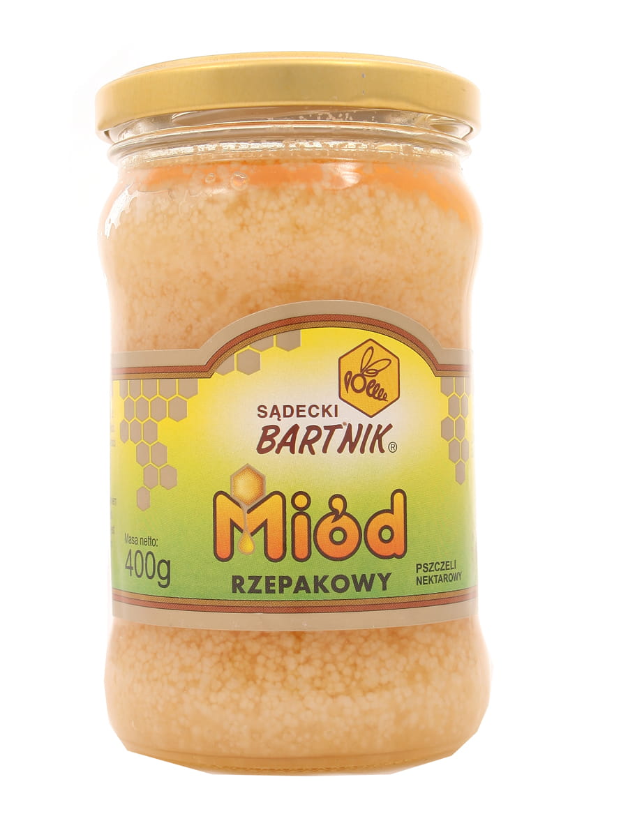 Miód rzepakowy - Bartnik - 400 g
