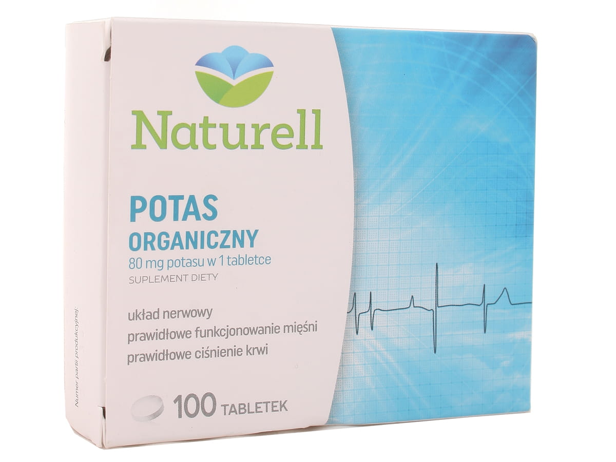 Potas glukonian potasu - Naturell - 100tabl