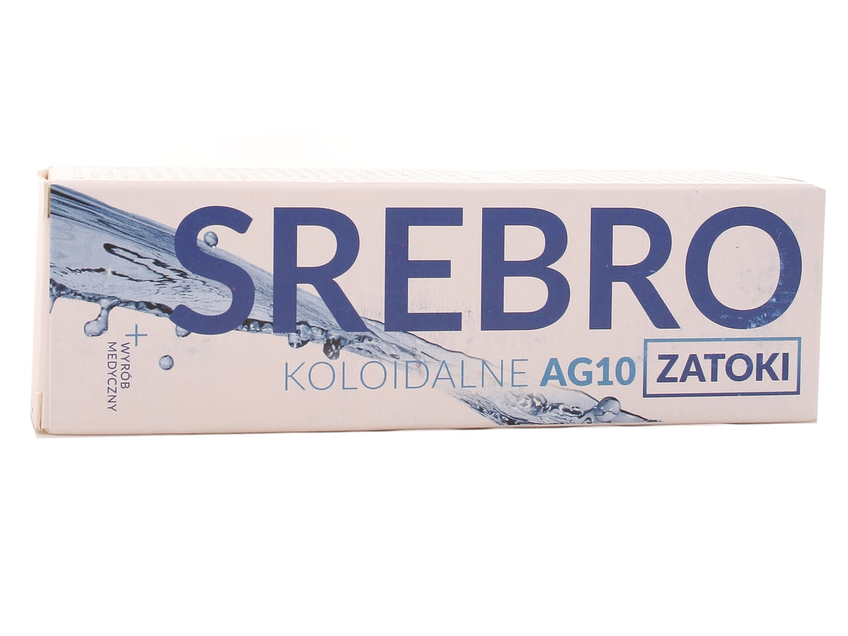 Srebro koloidalne AG10 - Nelfarma - 15ml