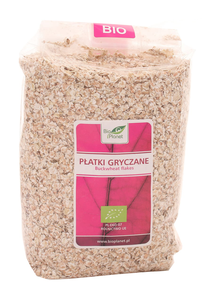Płatki gryczane BIO - Bio Planet - 600g
