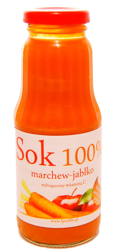 Sok marchew jabłko 100 % - Cinna - 300ml